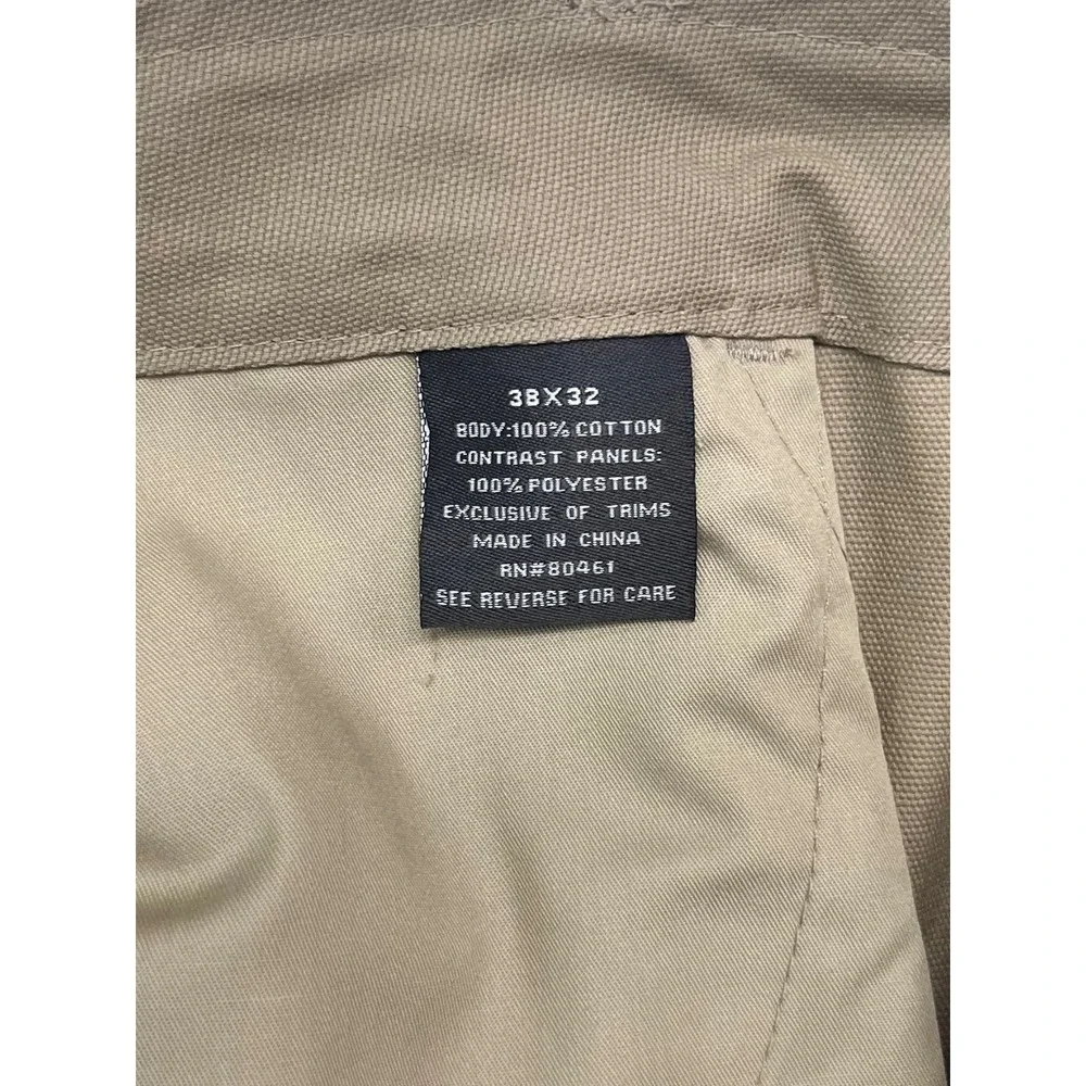 Guide Gear Mens 42x32 Hunting Brush Pants Briar Reinforced Upland Brown Tan